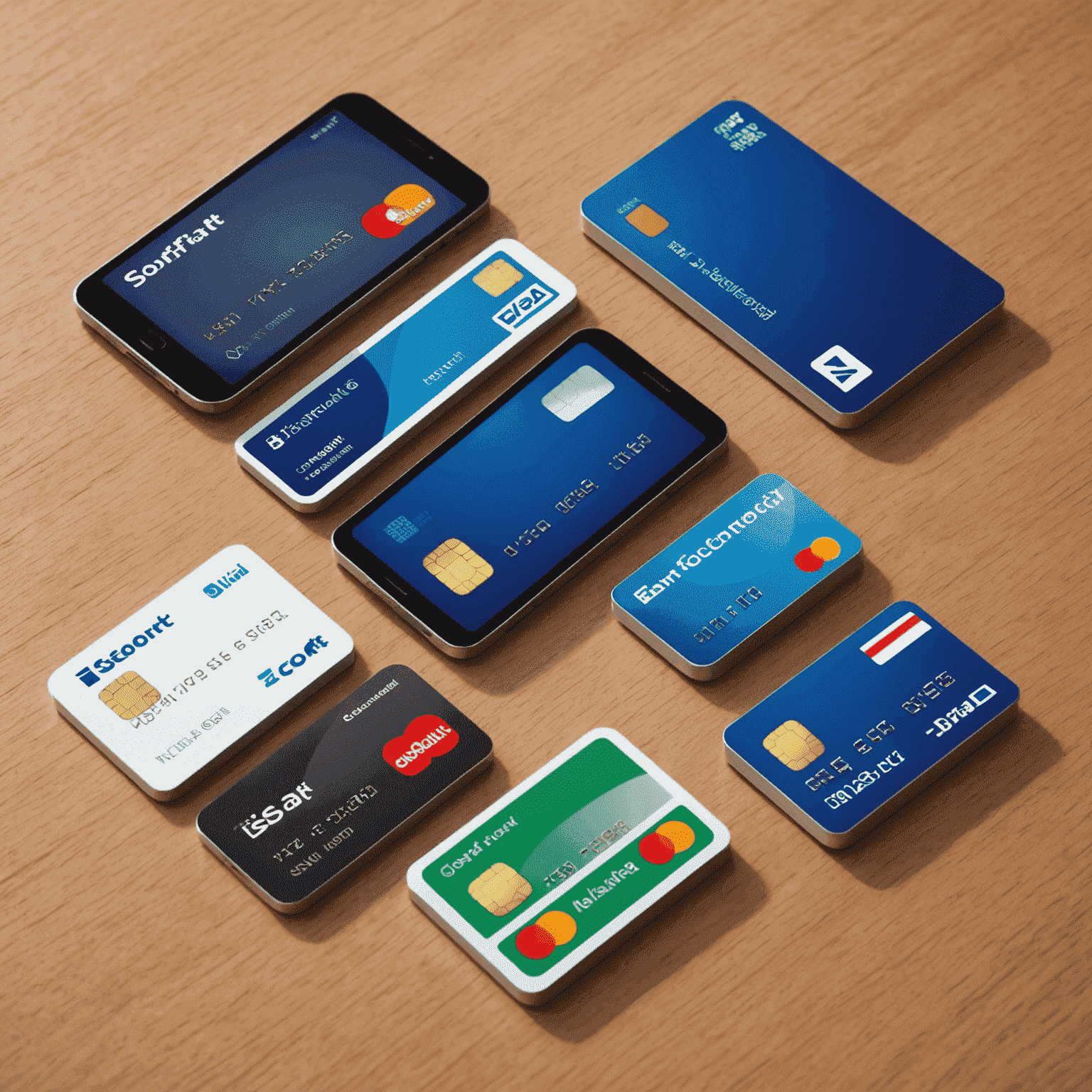 Illustration of various European local payment methods like iDEAL, Sofort, and Bancontact